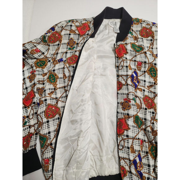 Vintage S.L.B. Sunny Leigh Zip Front Coat - Women's L - Picture 6 of 6